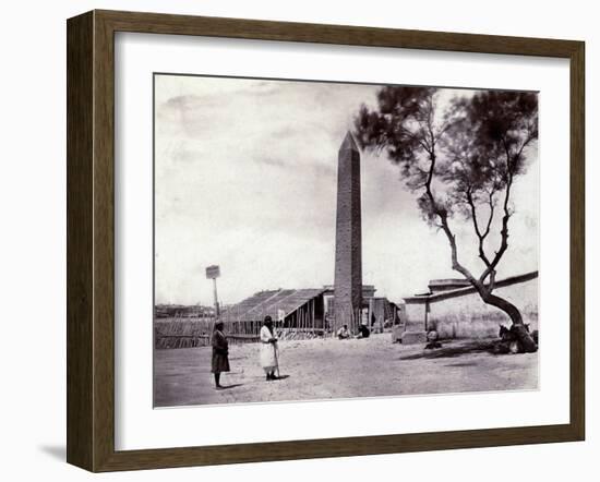 Cleopatra's Needle, 1850s-Science Source-Framed Giclee Print