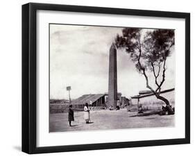 Cleopatra's Needle, 1850s-Science Source-Framed Giclee Print