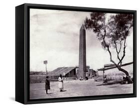 Cleopatra's Needle, 1850s-Science Source-Framed Stretched Canvas