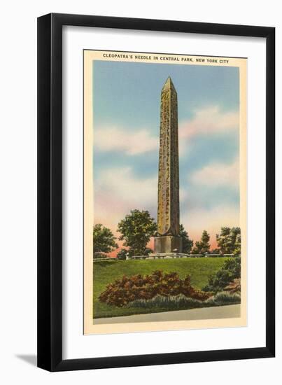 Cleopatra's Needle, Central Park, New York City-null-Framed Art Print