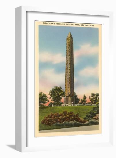 Cleopatra's Needle, Central Park, New York City-null-Framed Art Print