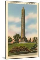 Cleopatra's Needle, Central Park, New York City-null-Mounted Art Print