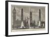 Cleopatra's Needle in the Proposed Site-null-Framed Giclee Print