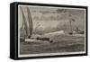 Cleopatra's Needle in Tow Off Alexandria-null-Framed Stretched Canvas