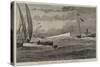 Cleopatra's Needle in Tow Off Alexandria-null-Stretched Canvas