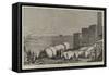 Cleopatra's Needle, Launch of the Obelisk at Alexandria-null-Framed Stretched Canvas