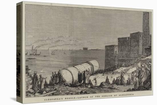 Cleopatra's Needle, Launch of the Obelisk at Alexandria-null-Stretched Canvas
