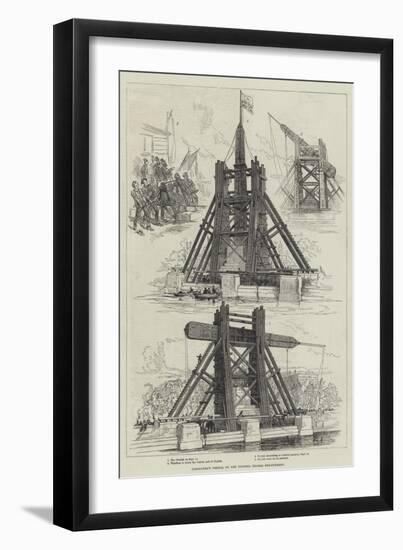 Cleopatra's Needle, on the Victoria Thames Embankment-null-Framed Giclee Print