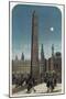 Cleopatra's Needle Outside the Houses of Parliament, London, C Late 19th Century-null-Mounted Giclee Print