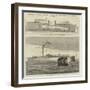 Cleopatra's Needle, Proposed Scheme for Transporting the Monument to England-null-Framed Giclee Print