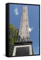 Cleopatra's Needle, Victoria Embankment, London, England, United Kingdom-Rolf Richardson-Framed Stretched Canvas