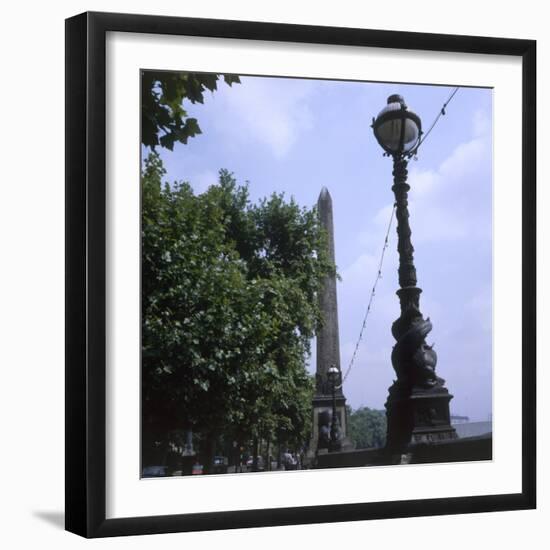 Cleopatra's Needle-null-Framed Photographic Print