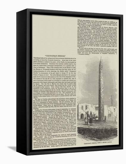 Cleopatra's Needle-null-Framed Stretched Canvas