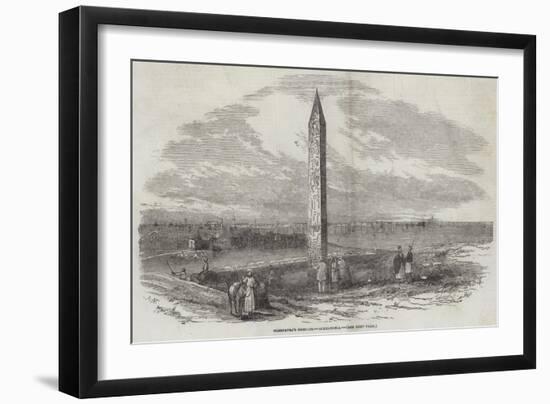 Cleopatra's Needles, Alexandria-null-Framed Giclee Print