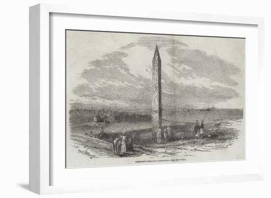 Cleopatra's Needles, Alexandria-null-Framed Giclee Print