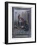 Cleopatra, Scene from "Anthony and Cleopatra" by By William Shakespeare-Christian August Printz-Framed Giclee Print