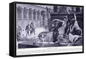 Cleopatra the Great, C.1920-Alexandre Cabanel-Framed Stretched Canvas