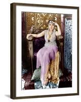 Cleopatra, Theda Bara, 1917-null-Framed Photo