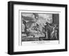 Cleopatra VII in Her Barge on the Nile-Augustyn Mirys-Framed Art Print