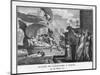 Cleopatra VII in Her Barge on the Nile-Augustyn Mirys-Mounted Art Print