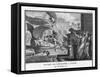 Cleopatra VII in Her Barge on the Nile-Augustyn Mirys-Framed Stretched Canvas