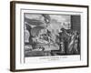 Cleopatra VII in Her Barge on the Nile-Augustyn Mirys-Framed Art Print