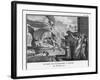 Cleopatra VII in Her Barge on the Nile-Augustyn Mirys-Framed Art Print