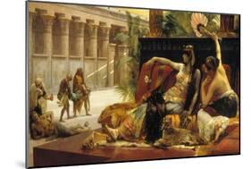 Cleopatra VII, Queen of Egypt, Trying out Poisons on Prisoners Condemned to Death, 1887-Alexandre Cabanel-Mounted Giclee Print