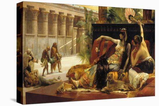 Cleopatra VII, Queen of Egypt, Trying out Poisons on Prisoners Condemned to Death, 1887-Alexandre Cabanel-Stretched Canvas