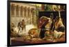 Cleopatra VII, Queen of Egypt, Trying out Poisons on Prisoners Condemned to Death, 1887-Alexandre Cabanel-Framed Giclee Print