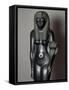 Cleopatra VII with Cornucopia, Basalt Statue-null-Framed Stretched Canvas