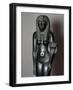 Cleopatra VII with Cornucopia, Basalt Statue-null-Framed Giclee Print