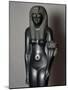 Cleopatra VII with Cornucopia, Basalt Statue-null-Mounted Giclee Print