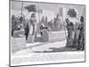 Cleopatra Visits Herod at Jerusalem 33 BC-John Harris Valda-Mounted Giclee Print