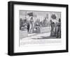 Cleopatra Visits Herod at Jerusalem 33 BC-John Harris Valda-Framed Giclee Print