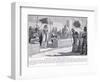 Cleopatra Visits Herod at Jerusalem 33 BC-John Harris Valda-Framed Giclee Print