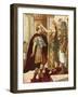 Cleopatra Welcoming Caesar-Tancredi Scarpelli-Framed Giclee Print