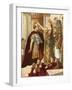 Cleopatra Welcoming Caesar-Tancredi Scarpelli-Framed Giclee Print