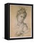 Cleopatra-Michelangelo Buonarroti-Framed Stretched Canvas