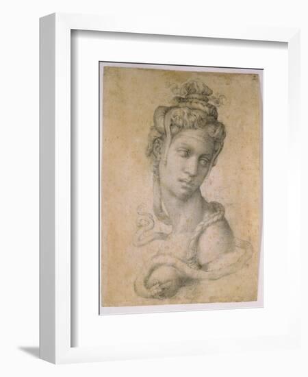 Cleopatra-Michelangelo Buonarroti-Framed Premium Giclee Print