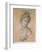 Cleopatra-Michelangelo Buonarroti-Framed Giclee Print