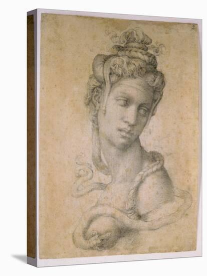 Cleopatra-Michelangelo Buonarroti-Stretched Canvas