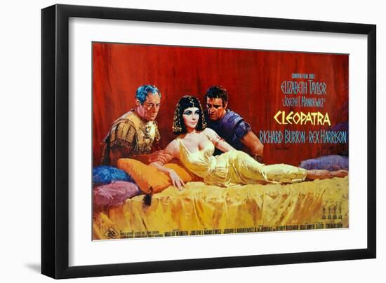 Cleopatra-null-Framed Art Print