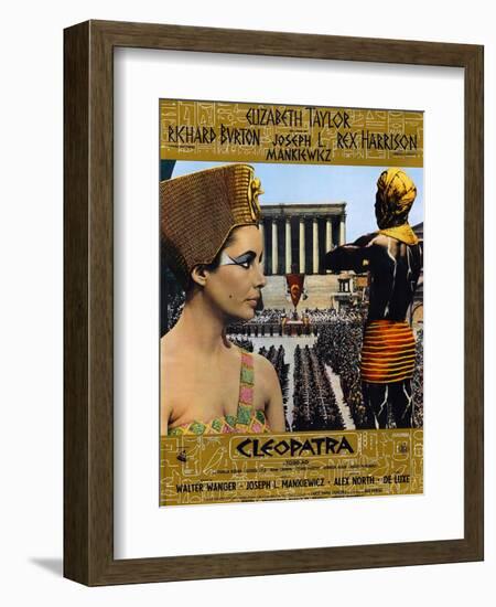 Cleopatra-null-Framed Art Print