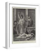 Cleopatra-Richard Caton Woodville II-Framed Giclee Print