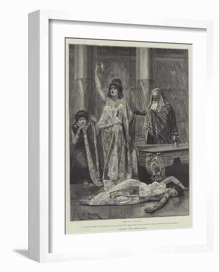 Cleopatra-Richard Caton Woodville II-Framed Giclee Print