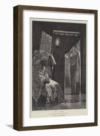 Cleopatra-Richard Caton Woodville II-Framed Giclee Print