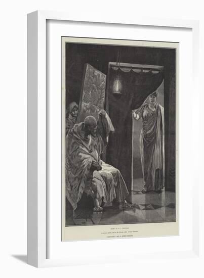 Cleopatra-Richard Caton Woodville II-Framed Giclee Print