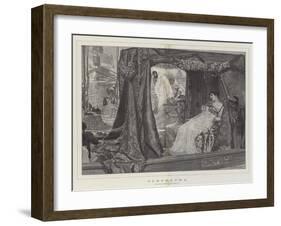Cleopatra-Sir Lawrence Alma-Tadema-Framed Giclee Print