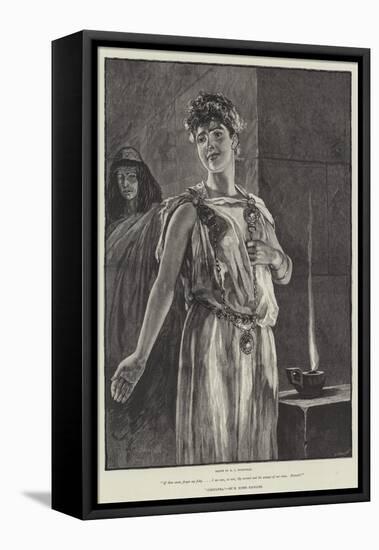 Cleopatra-Richard Caton Woodville II-Framed Stretched Canvas